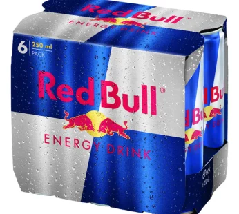 RED BULL ENERGY DRINK 6x250ML #L