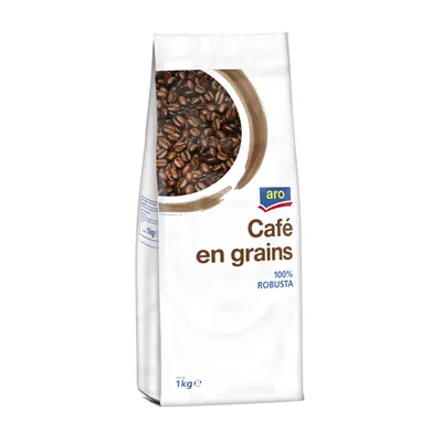 Café robusta en grains 1 kg Aro - Cheetah