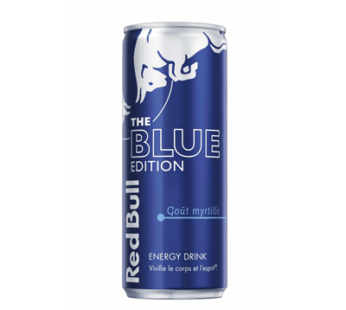 Red Bull Blue Edition goût myrtille 25 cl